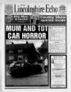 Lincolnshire Echo Monday 09 June 1997 Page 1