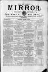Surrey Mirror Saturday 25 October 1879 Page 1