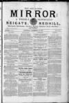 Surrey Mirror Saturday 15 November 1879 Page 1