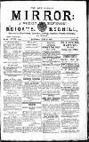 Surrey Mirror Saturday 10 July 1880 Page 1