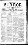 Surrey Mirror Saturday 18 September 1880 Page 1