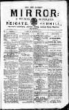 Surrey Mirror Saturday 09 October 1880 Page 1