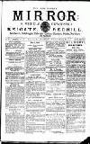 Surrey Mirror Saturday 20 November 1880 Page 1