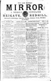 Surrey Mirror Saturday 11 June 1881 Page 1
