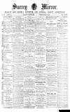 Surrey Mirror Saturday 22 October 1881 Page 1