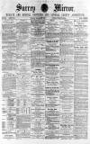 Surrey Mirror Saturday 28 January 1882 Page 1