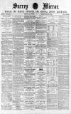 Surrey Mirror Saturday 29 July 1882 Page 1