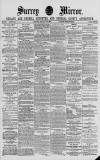 Surrey Mirror Saturday 29 September 1883 Page 1