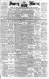 Surrey Mirror Saturday 27 February 1886 Page 1