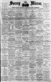 Surrey Mirror Saturday 25 January 1890 Page 1