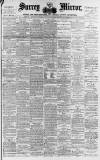 Surrey Mirror Saturday 11 October 1890 Page 1