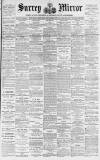 Surrey Mirror Saturday 19 March 1892 Page 1