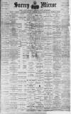 Surrey Mirror Saturday 31 December 1892 Page 1