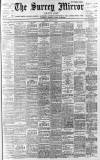 Surrey Mirror Tuesday 28 January 1902 Page 1