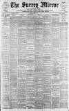 Surrey Mirror Tuesday 03 October 1905 Page 1