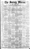 Surrey Mirror Friday 15 July 1910 Page 1