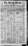 Surrey Mirror Friday 21 January 1921 Page 1