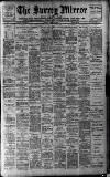 Surrey Mirror Friday 31 March 1922 Page 1