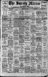 Surrey Mirror Friday 09 March 1923 Page 1
