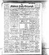 Coventry Evening Telegraph Friday 01 December 1922 Page 1