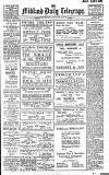 Coventry Evening Telegraph Wednesday 13 January 1926 Page 1