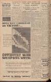 Coventry Evening Telegraph Tuesday 01 October 1940 Page 6