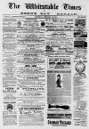 Whitstable Times and Herne Bay Herald Saturday 14 February 1885 Page 1