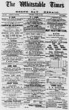 Whitstable Times and Herne Bay Herald Saturday 13 June 1885 Page 1