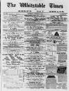 Whitstable Times and Herne Bay Herald Saturday 03 October 1885 Page 1