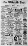 Whitstable Times and Herne Bay Herald Saturday 23 June 1888 Page 1