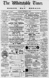 Whitstable Times and Herne Bay Herald Saturday 14 September 1889 Page 1
