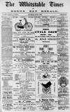 Whitstable Times and Herne Bay Herald Saturday 04 June 1898 Page 1