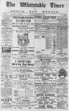 Whitstable Times and Herne Bay Herald Saturday 23 March 1901 Page 1
