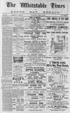 Whitstable Times and Herne Bay Herald Saturday 06 April 1901 Page 1