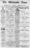 Whitstable Times and Herne Bay Herald Saturday 24 September 1904 Page 1