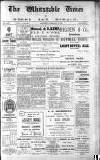 Whitstable Times and Herne Bay Herald Saturday 11 February 1911 Page 1