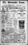 Whitstable Times and Herne Bay Herald Saturday 12 April 1913 Page 1