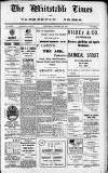 Whitstable Times and Herne Bay Herald Saturday 31 January 1914 Page 1
