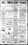 Whitstable Times and Herne Bay Herald Saturday 21 January 1922 Page 1
