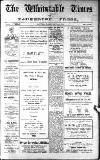 Whitstable Times and Herne Bay Herald Saturday 28 January 1922 Page 1