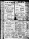 Chester Chronicle Saturday 25 January 1930 Page 1