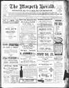 Morpeth Herald Friday 27 March 1914 Page 1