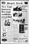 Morpeth Herald Thursday 05 January 1995 Page 1