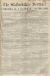 Staffordshire Sentinel Saturday 26 August 1854 Page 1