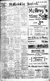 Staffordshire Sentinel Wednesday 01 January 1908 Page 1