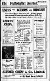 Staffordshire Sentinel Wednesday 14 December 1910 Page 1