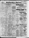 Staffordshire Sentinel Friday 27 January 1911 Page 1
