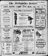 Staffordshire Sentinel Wednesday 22 March 1911 Page 1