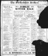 Staffordshire Sentinel Tuesday 02 January 1912 Page 1