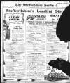 Staffordshire Sentinel Wednesday 03 January 1912 Page 1
